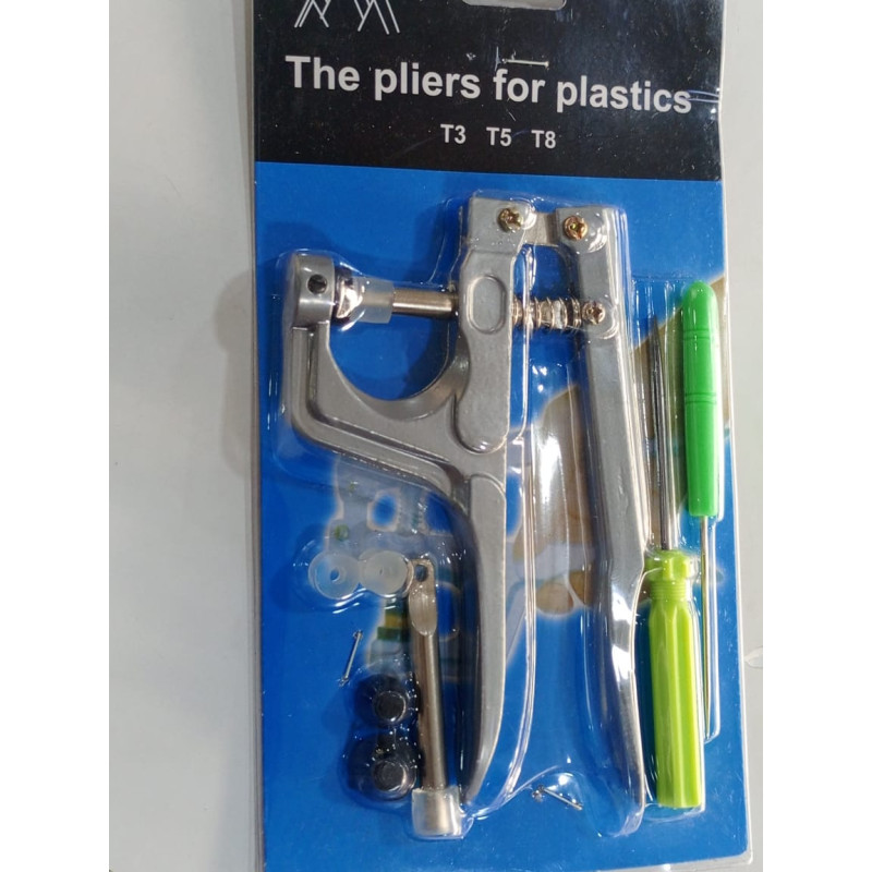 Plastic Snap Button Pliers for Domestic and Industrial Machine