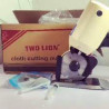 Two lion cloth cutting machine