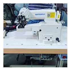 Butterfly hemming machine